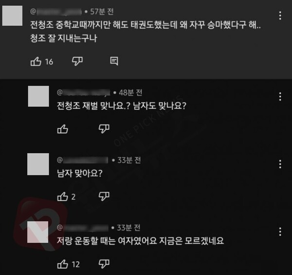 전청조 성별