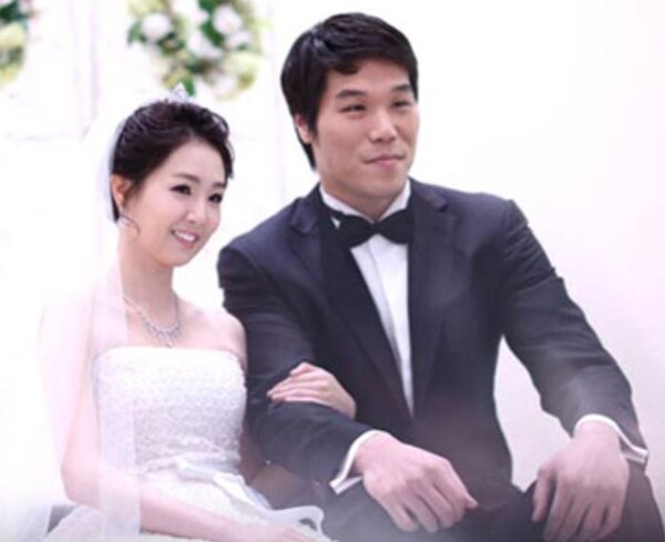 오정연 서장훈 웨딩사진