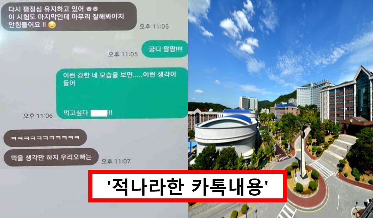 01년생 제자와 바람난 백석대학교 교수의 카톡 내용 공개, 신상까지 털린 현재 상황 < 사회 < 기사본문 - 원픽뉴스 먹고싶다.. 01년생 제자와... 
