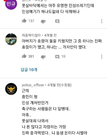 손흥민 형 손흥윤